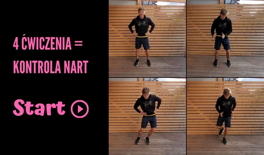 ćwiczenia przed nartami