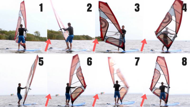 Powrot z zawietrznej z obrotem