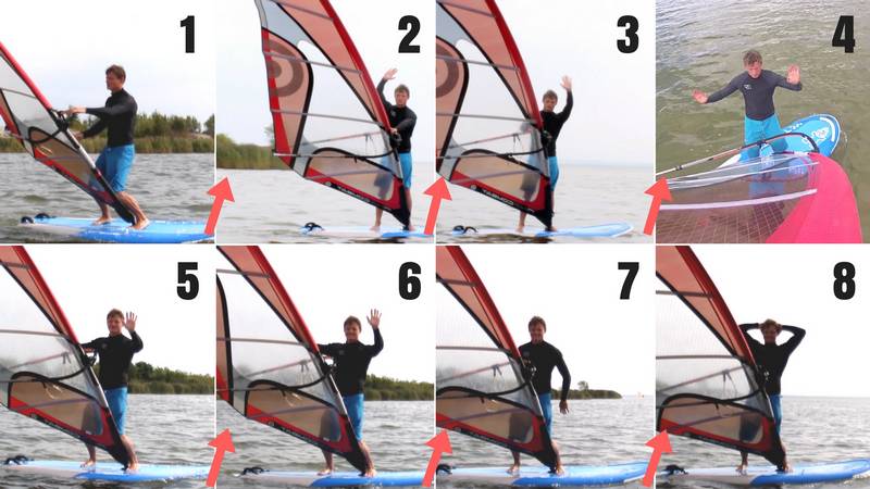 plywanie po zawietrznej bez uzycia rak